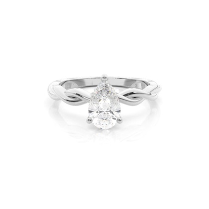 Silver Diamond Rings
