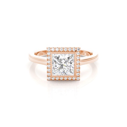 Princess Cut Diamond Engagement Rings