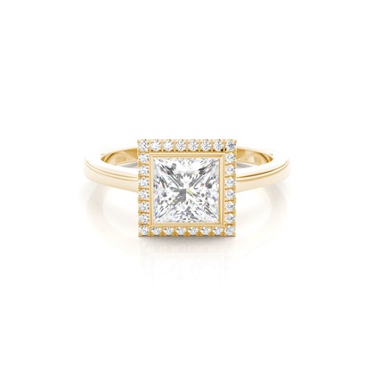 Princess Cut Diamond Engagement Rings