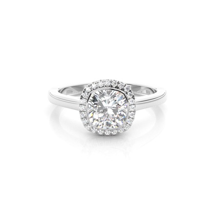 Cushion Cut Diamond Engagement Rings