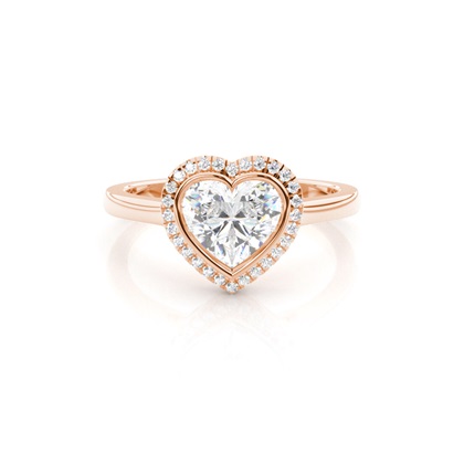 Heart Diamond Engagement Rings