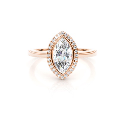 Marquise Diamond Engagement Rings