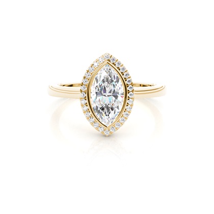 Marquise Diamond Engagement Rings