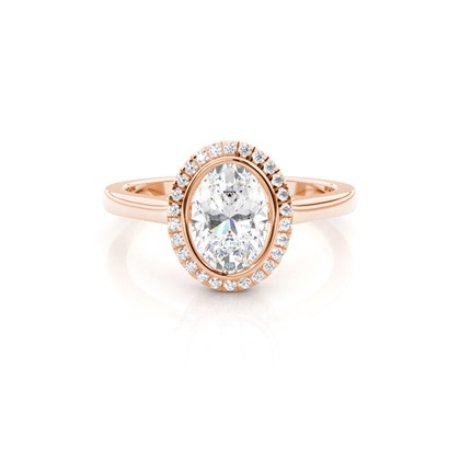 Oval Diamond Engagement Rings