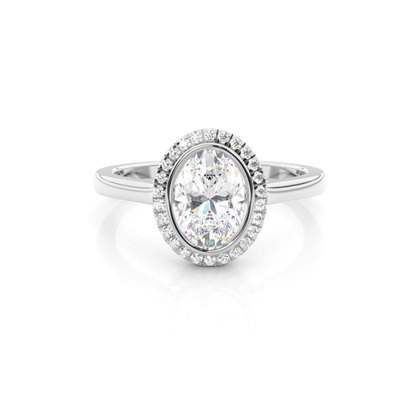 Oval Diamond Engagement Rings