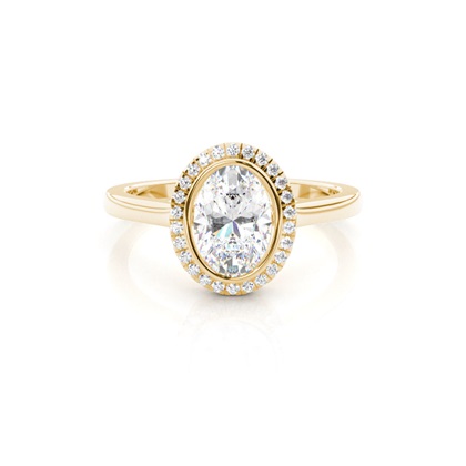 Oval Diamond Engagement Rings