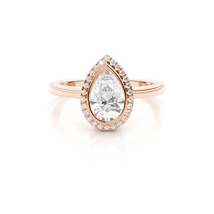 Pear Shaped Diamond Engagement Rings