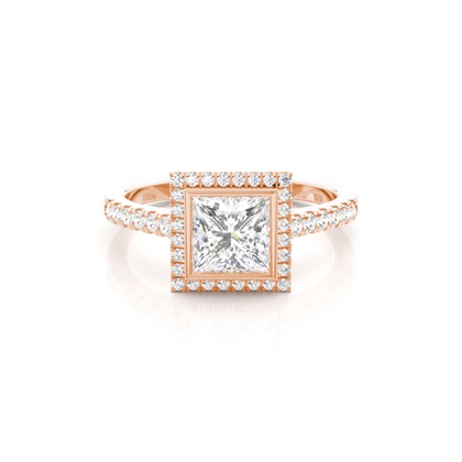 Princess Cut Diamond Engagement Rings