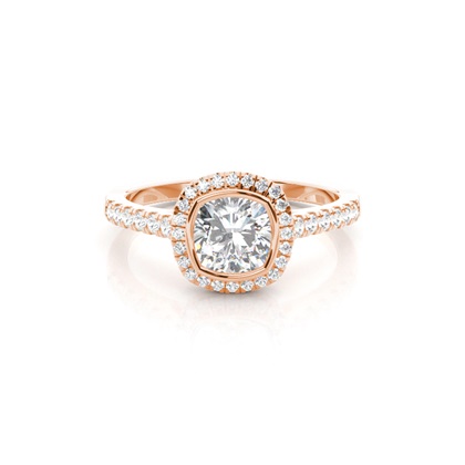 Cushion Cut Diamond Engagement Rings