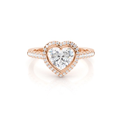 Heart Diamond Engagement Rings