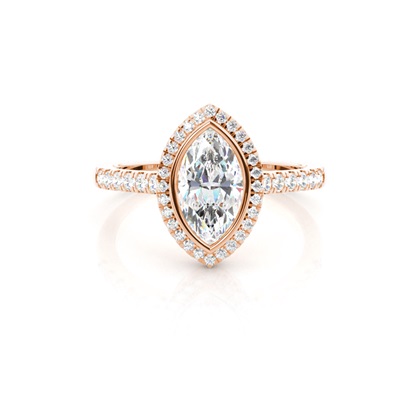 Marquise Diamond Engagement Rings