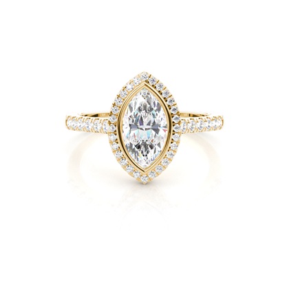 Marquise Diamond Engagement Rings