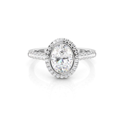 Oval Diamond Engagement Rings