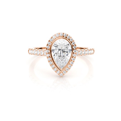 Pear Shaped Diamond Engagement Rings