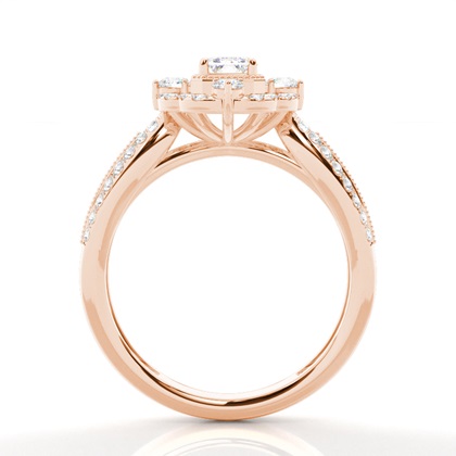 Rose Gold Ethereal Engagement Rings