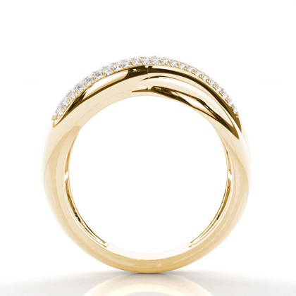 Yellow Gold Everyday Diamond Rings