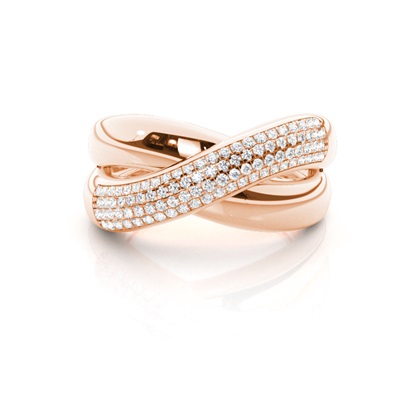 Rose Gold Everyday Diamond Rings