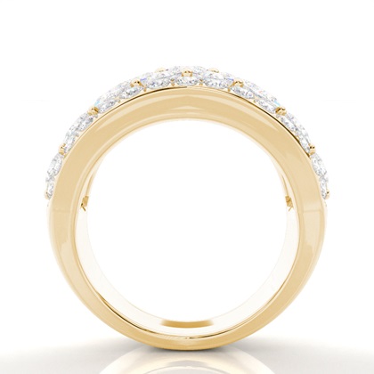 Yellow Gold Statement Diamond Rings