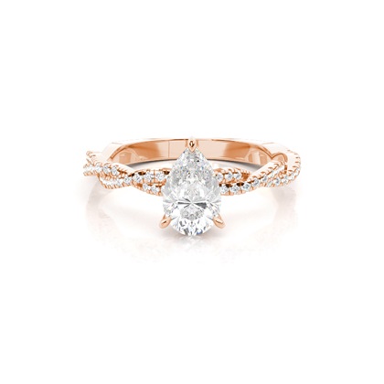 Pear Diamond Rings