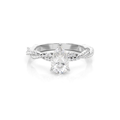 Silver Diamond Rings