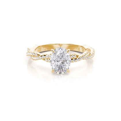 Yellow Gold Solitaire Engagement Rings