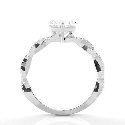 4 Zinkeneinstellung Seitenstein Diamantring