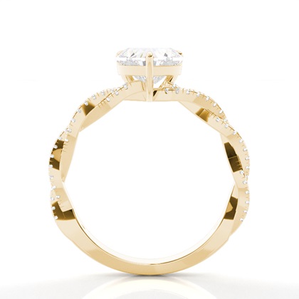 4 Zinkeneinstellung Seitenstein Diamantring