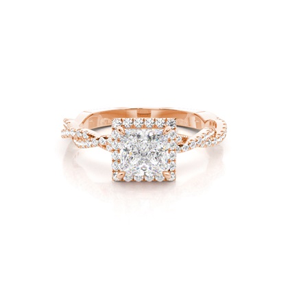 Princess Cut Diamond Engagement Rings