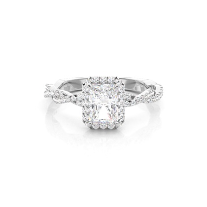 Radiant Diamond Engagement Rings
