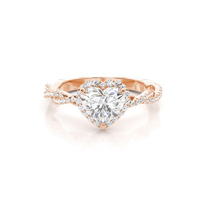 Heart Diamond Engagement Rings