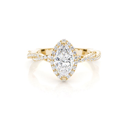 Marquise Diamond Engagement Rings