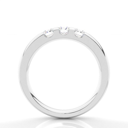 Weißgold Partnerringe