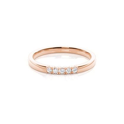 Women's Rose Gold Wedding Rings