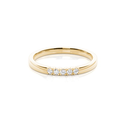 Round Diamond Women's Wedding Rings