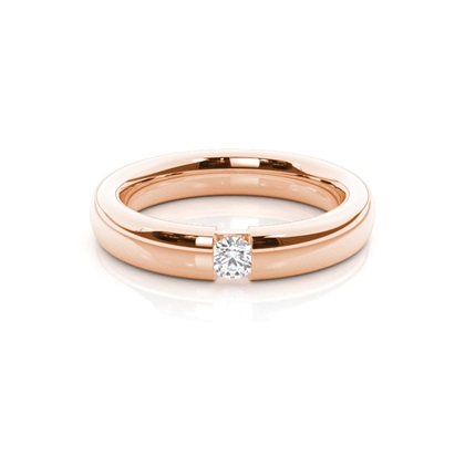 Women's Rose Gold Wedding Rings