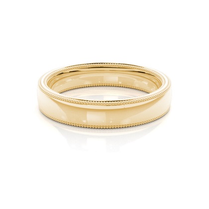 Men's Yellow Gold Wedding Rings & Bands