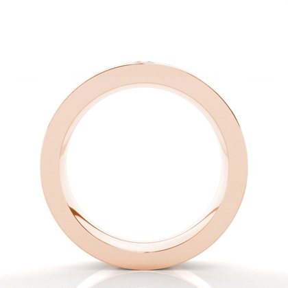 Princess Diamant Studded Damen Ehering