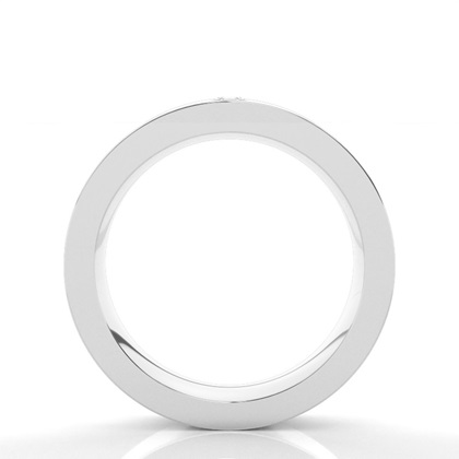 Weißgold Partnerringe