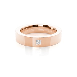 Princess Diamant Studded Damen Ehering