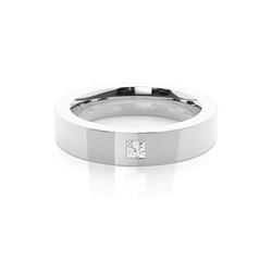 Princess Diamant Studded Damen Ehering
