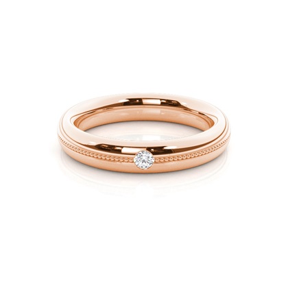 Rotgold Frau Eheringe