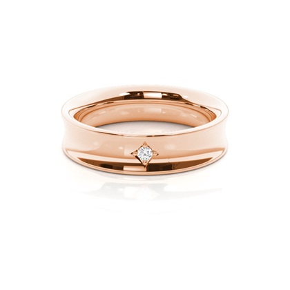 Rotgold Frau Eheringe