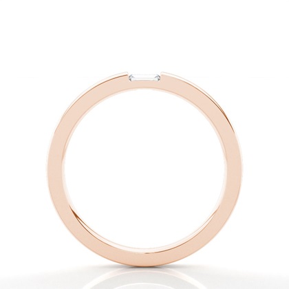 Women's Rose Gold Diamond Wedding Rings