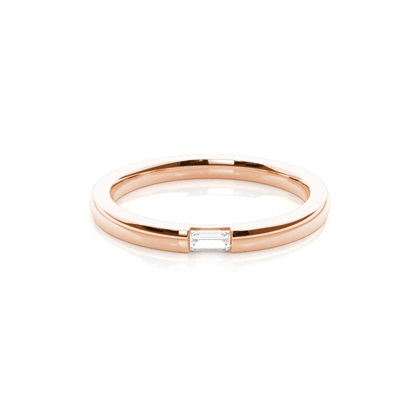 Baguette Women's Wedding Rings