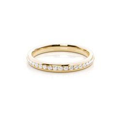 Channel Set Diamant Damen Ehering