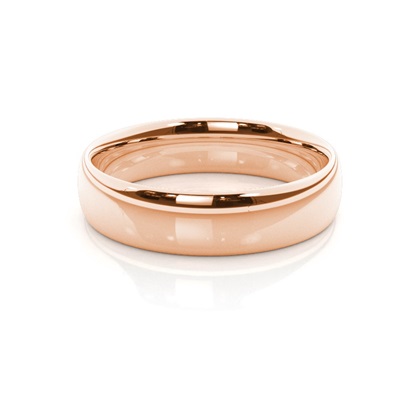 Rotgold Mann Eheringe