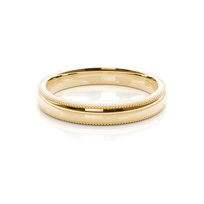 Men's Yellow Gold Wedding Rings & Bands