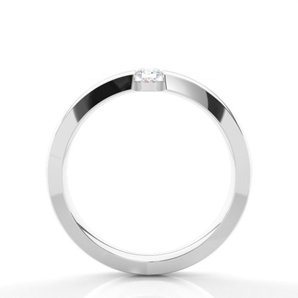 Weißgold Partnerringe