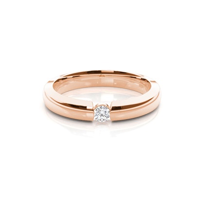 Rotgold Frau Eheringe