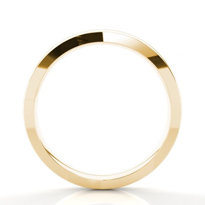 Men's Yellow Gold Wedding Rings 